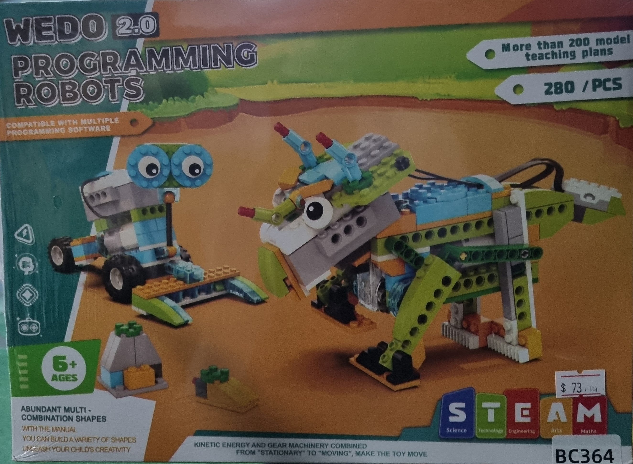 STEAM, WEDO 2.0 Programming Robots