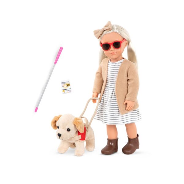 Our generation marlow doll & dog