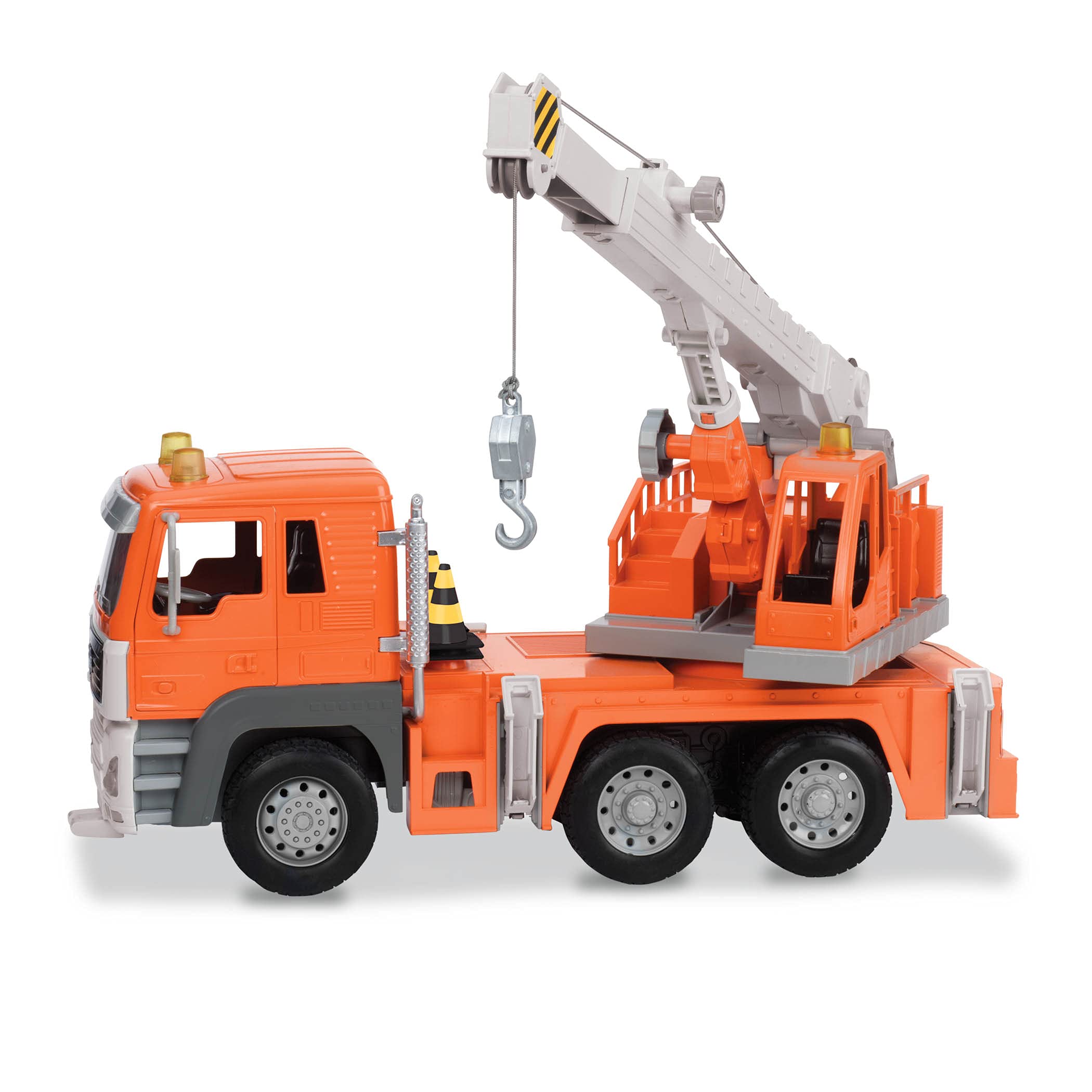 Driven crane truck