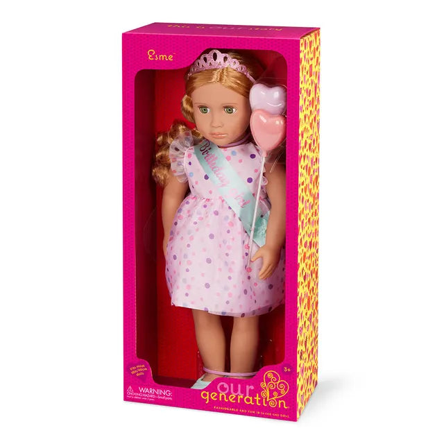 OG Esme, Frilly Party Dress & Shoes
