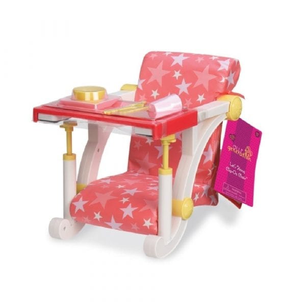 Our generation clip-on-chair (pink & stars)