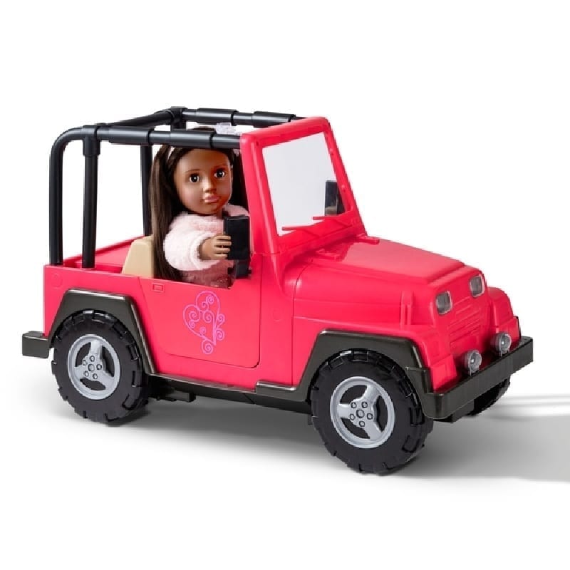 Jeep Our Generation Car Pink Jeep Our Generation Doll Jeep Our
