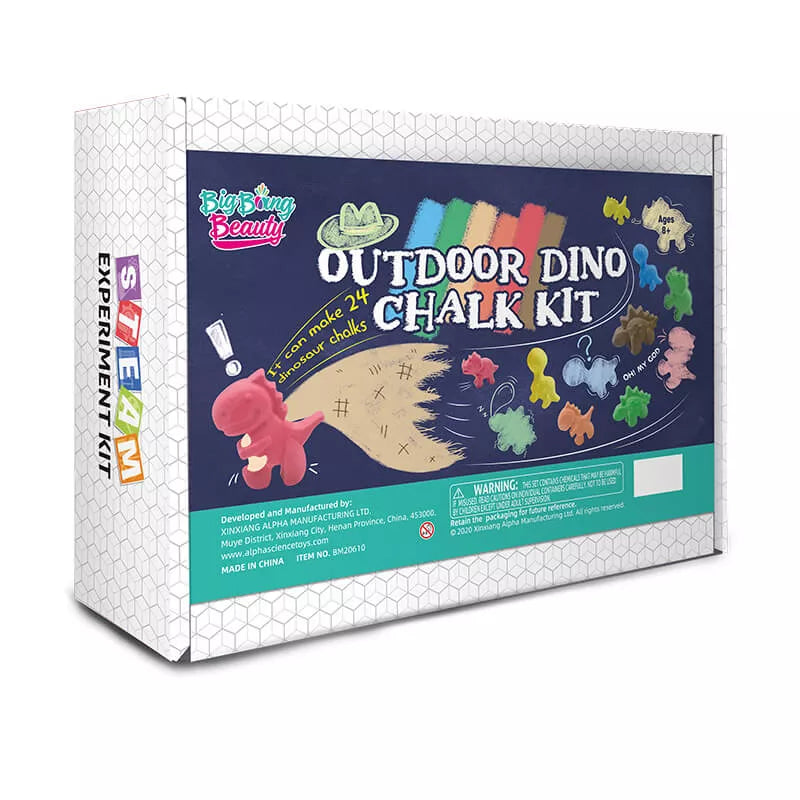 Outdoor Dino Chalk Kit