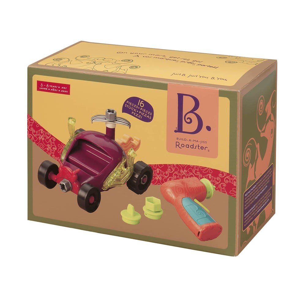 B. roadster, build-a-ma-jigs