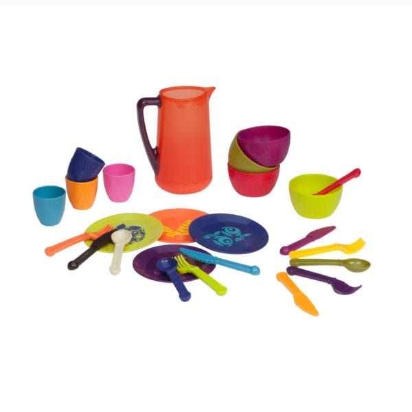 B, dish set