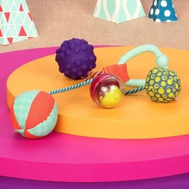 B Dot Rattle Balls