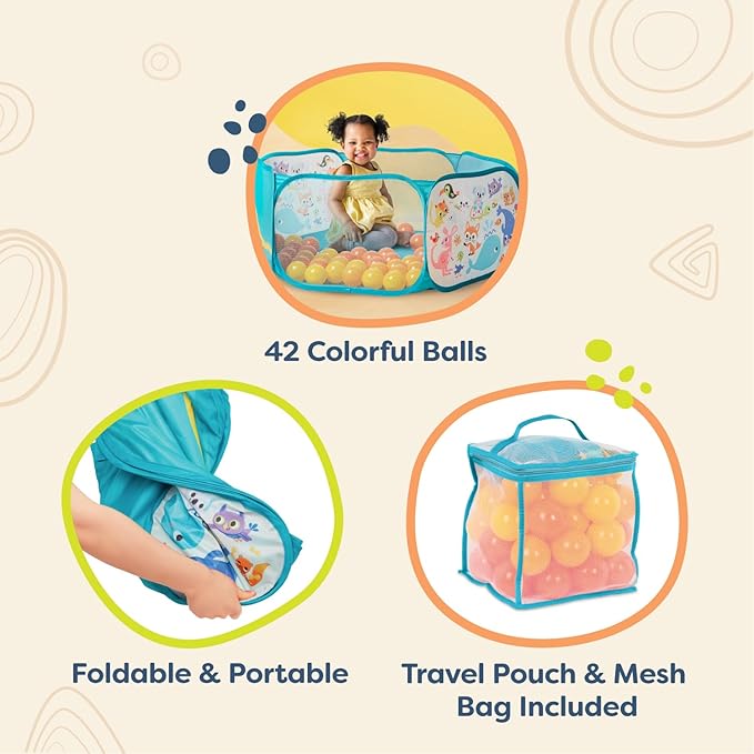 B Dot Ball Pit With Balls
