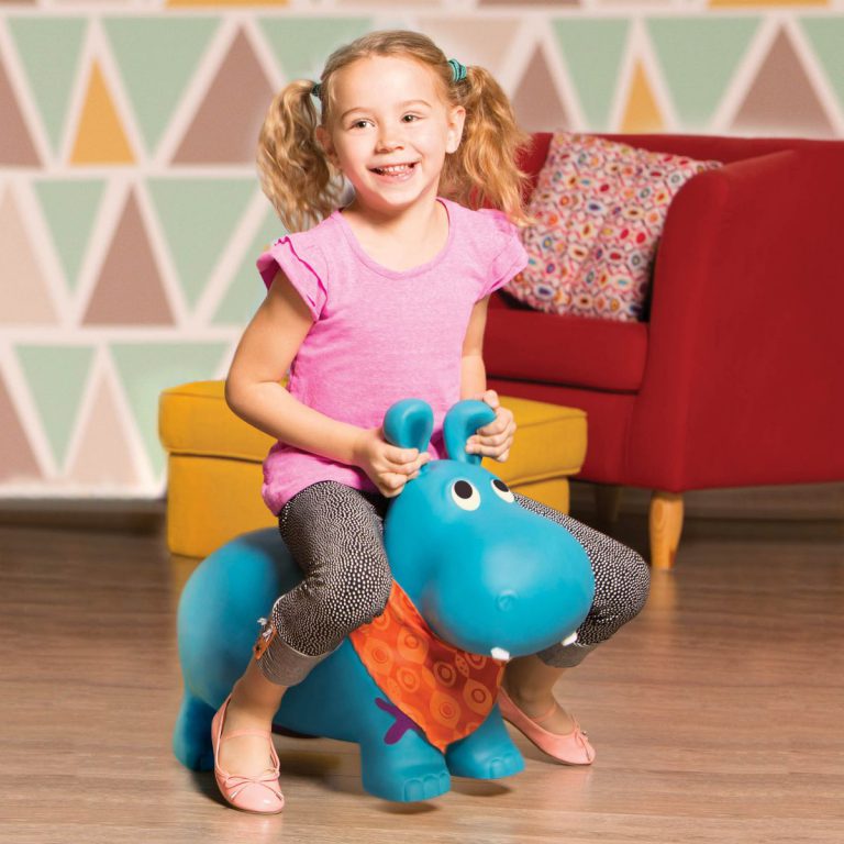 B Dot Bouncer Hippo