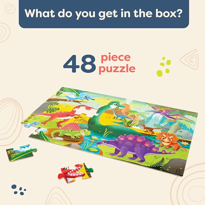 B Dot Floor Puzzle Dinosaur