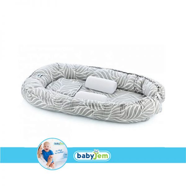 Baby Pillow Nest Grey