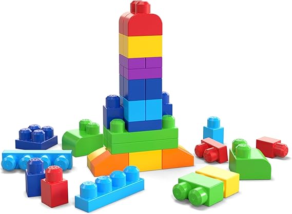 Bag Of Building Mega Bloks 60 pcs