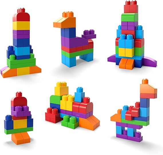 Bag Of Building Mega Bloks 60 pcs
