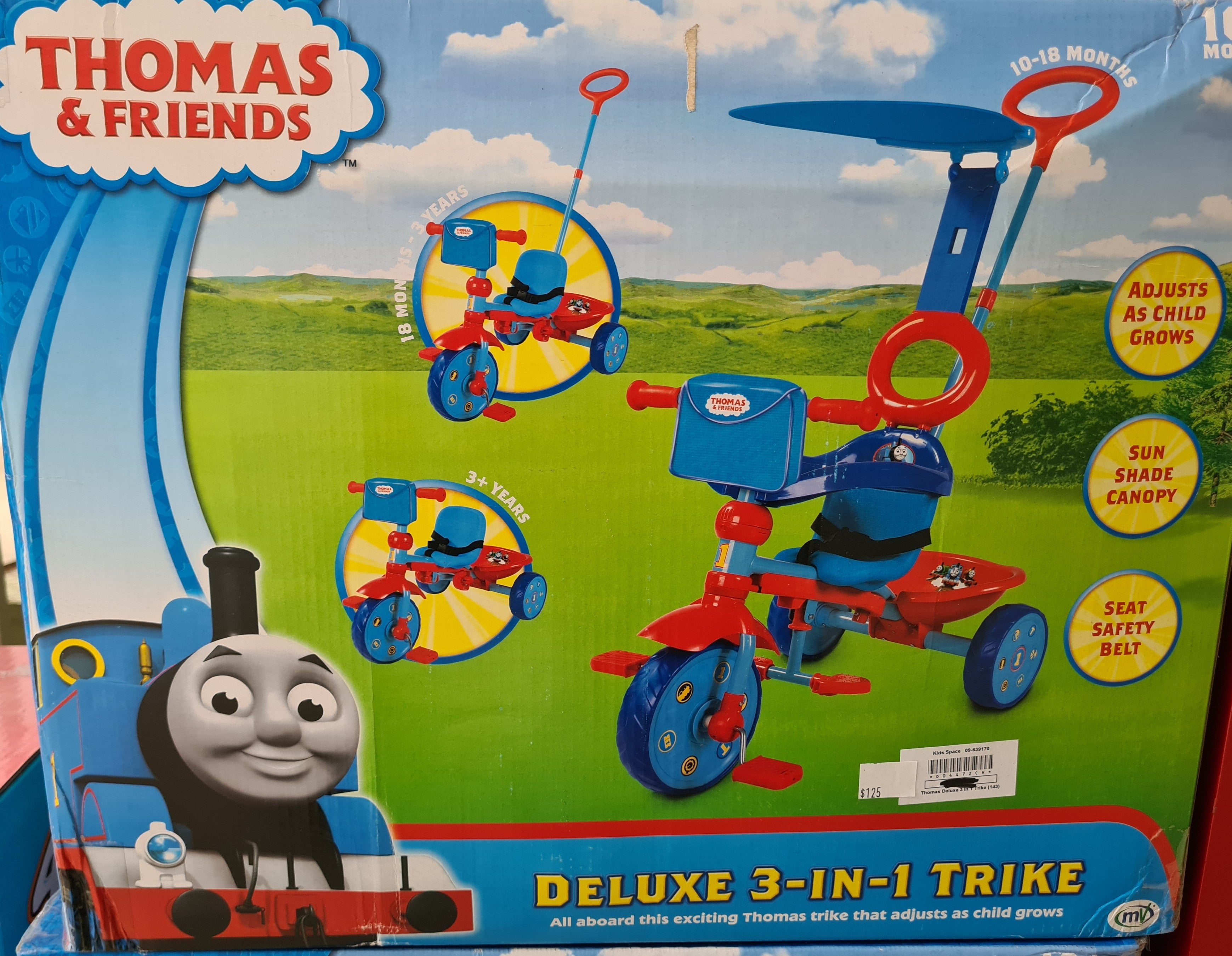 Deluxe 3 In 1 Trike