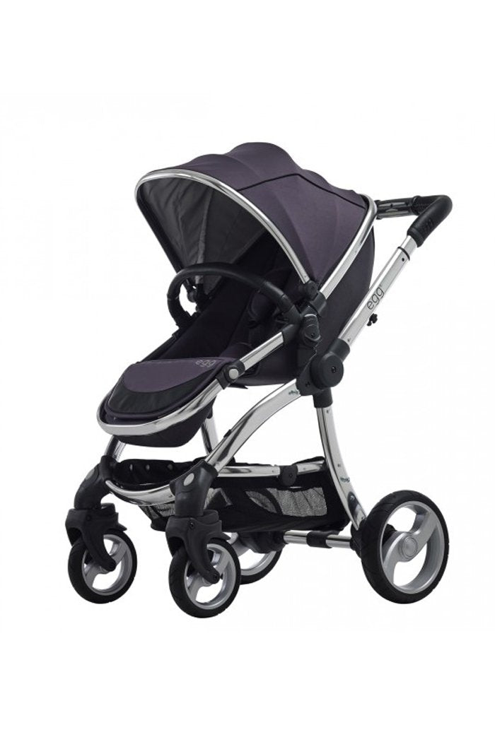 Baby Style Egg 3 in 1 Stroller Storm Grey Mirror Chassis Kaya