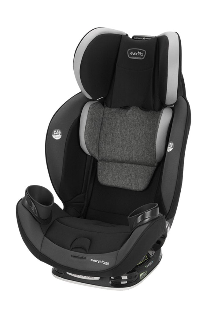 Evenflo everystage lx all-in-one car seat (gamma) - grey