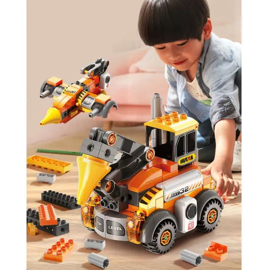 Feelo Building Blocks. Urban Engineering Vehicle