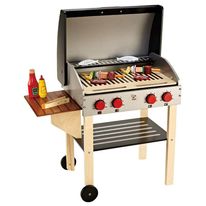 Gourmet Grill With Food