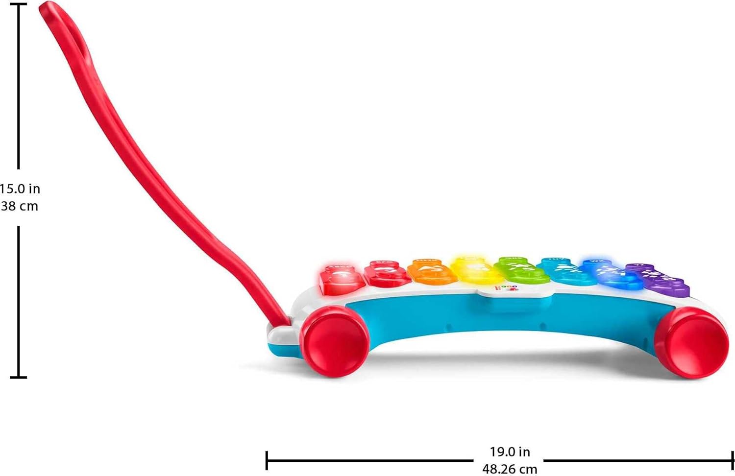 Fisher-Price Baby Learning Toy Giant Light-Up Xylophone