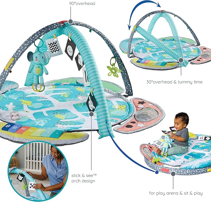 Infantino 5 in 1 Epic Developmental Learning Gym