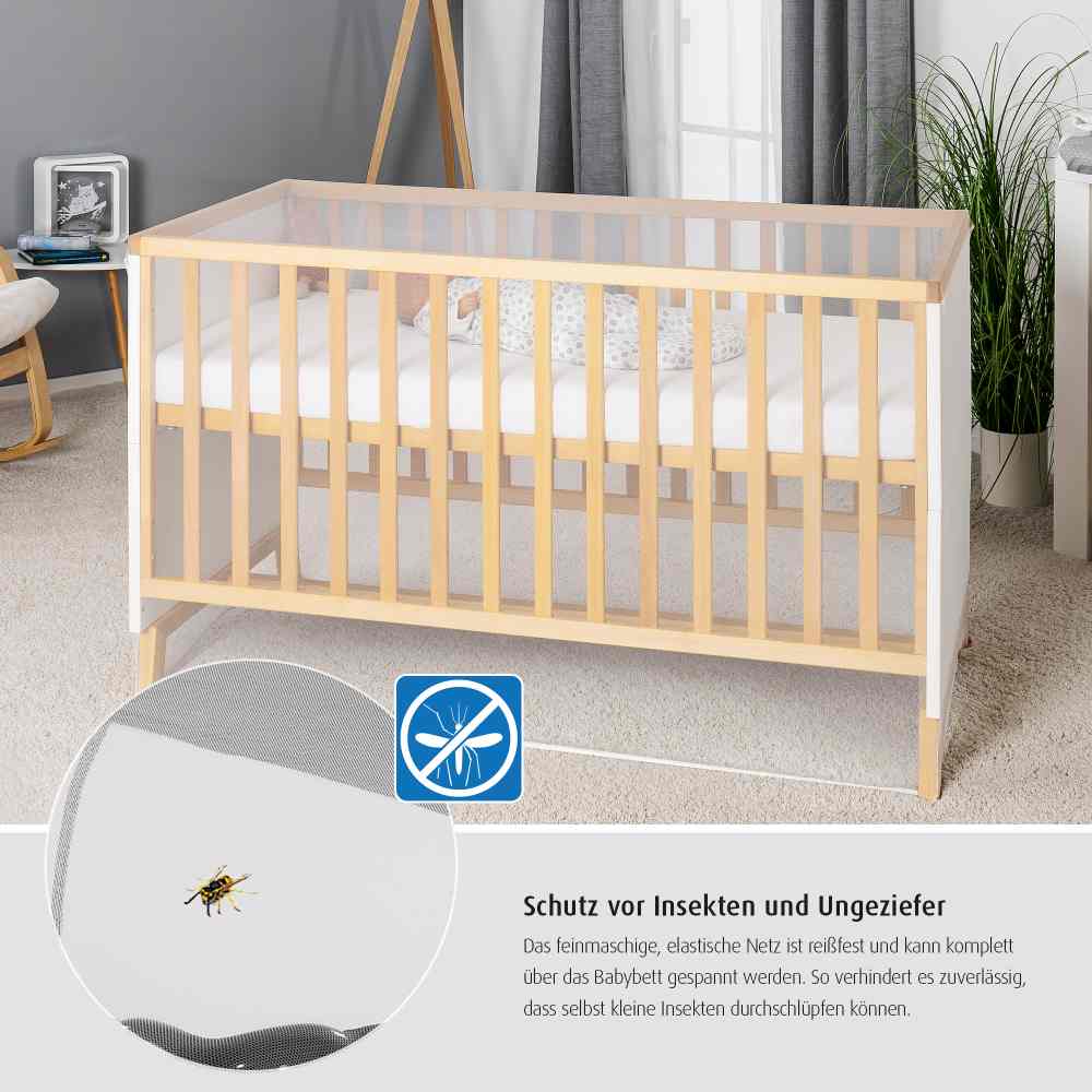 Insect protection for baby bed