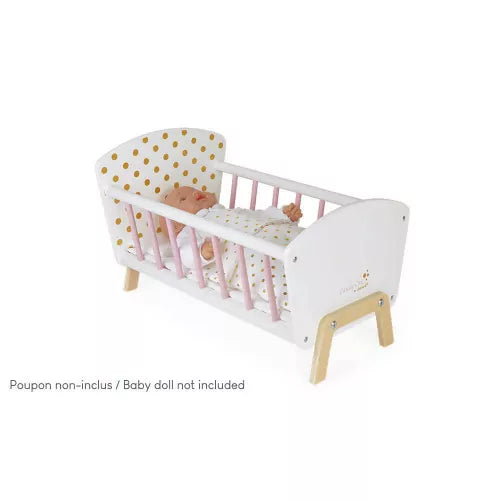 Janod Candy Chic Dolls Bed 3-6YRS