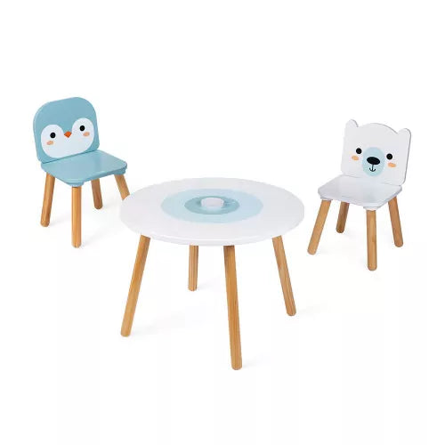 Janod Table And Chairs Polar 3-6YRS