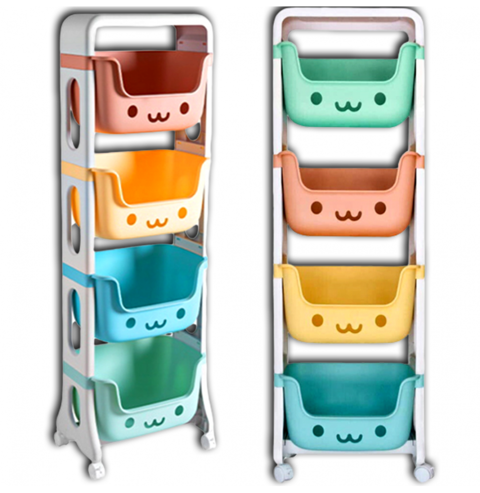 Shelf Organizer 4 Containers for Children&