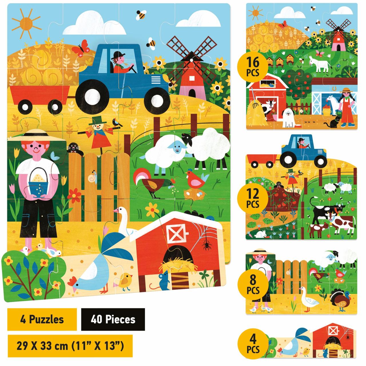 Playrama Puzzle The Farm