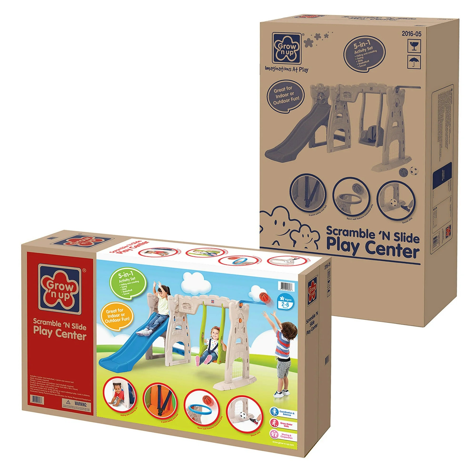 Scramble N Slide Play Center