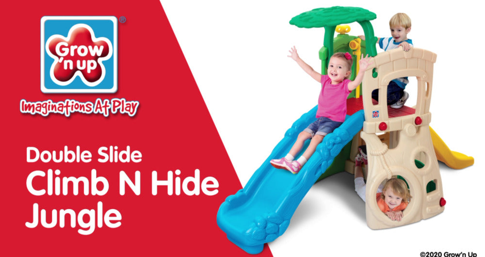 Double Slide Climb N Hide Jungle