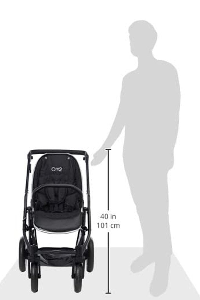 Babystyle oyster max 2 stroller black chassis