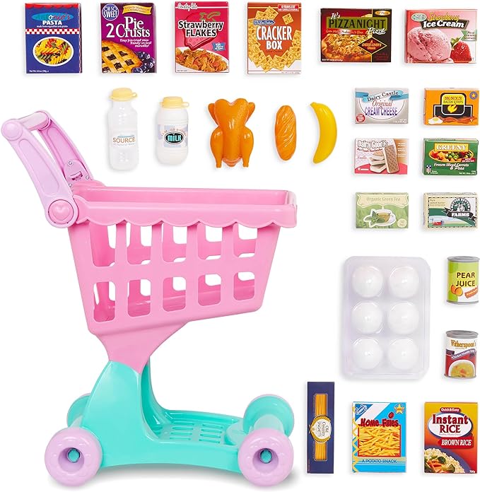 Shopping Cart & Groceries