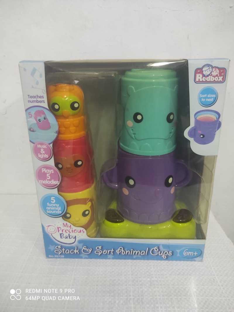 Stack & Sort Animal Cups