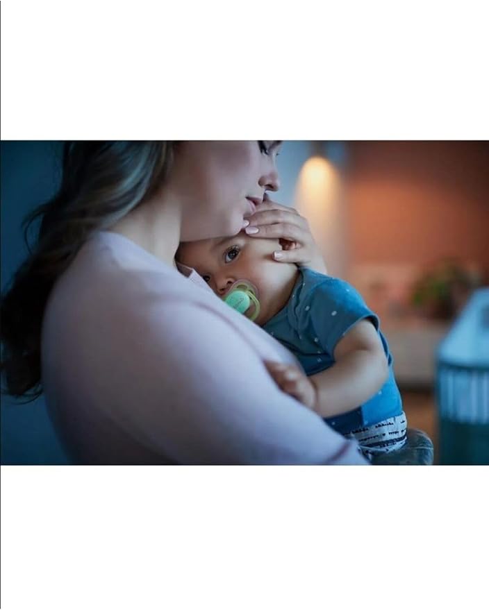 Avent 2 Ultra Air Night Time Soother 0-6-Girl