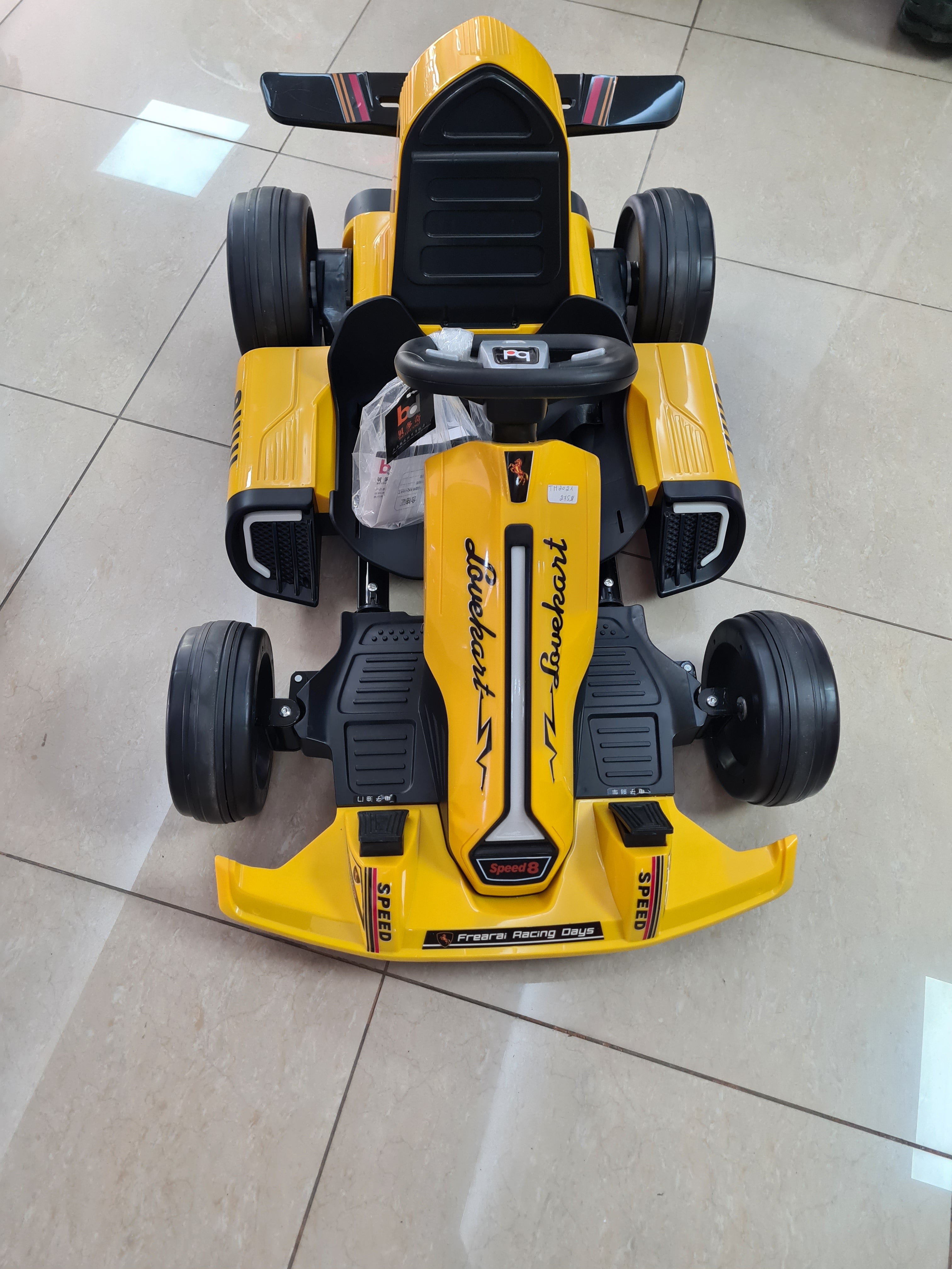 Ferrari Fancy Speed 8 F1 Yellow