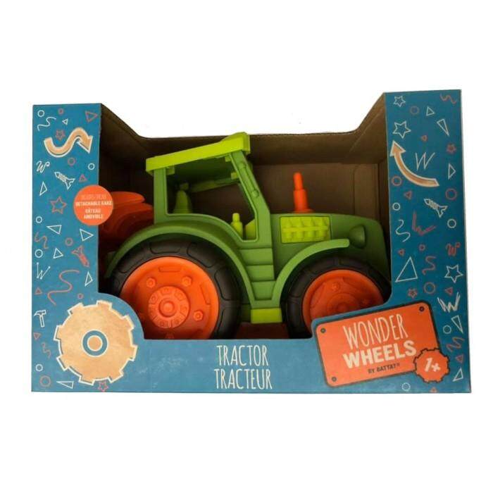 Wonder wheels tractor w/rake