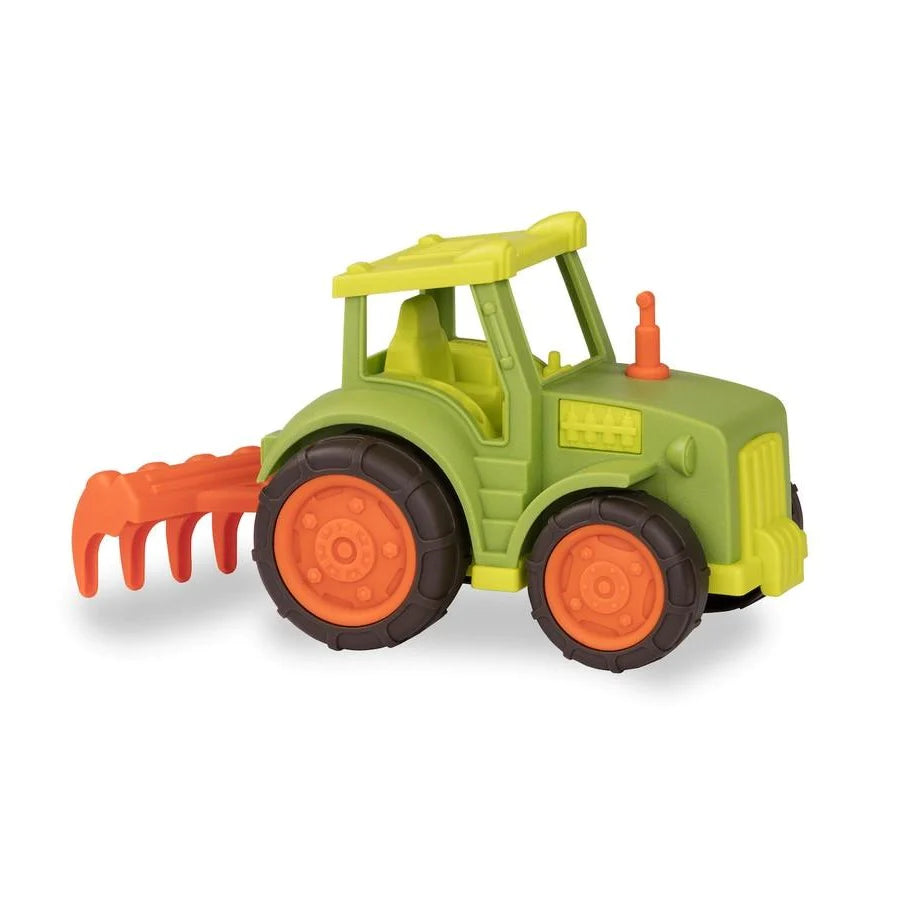 Wonder wheels tractor w/rake