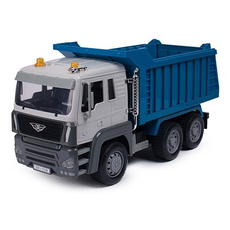 Driven dump truck