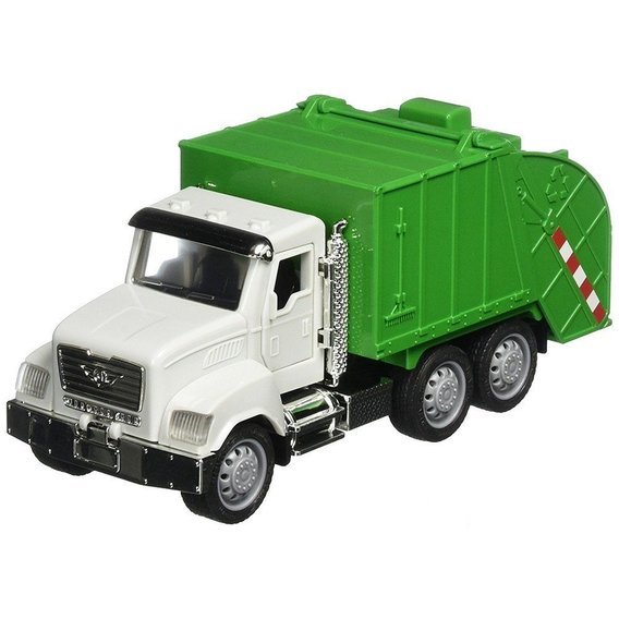 Driven micro recycling truck