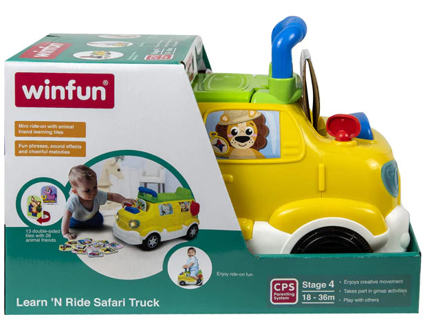 Learn N Ride Safari Truck