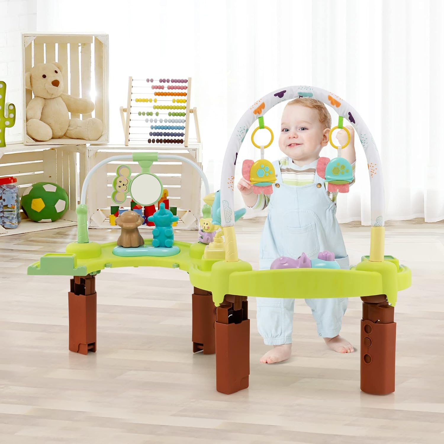 Multifunctional Bouncy Chair Can Be transformed Into a Game