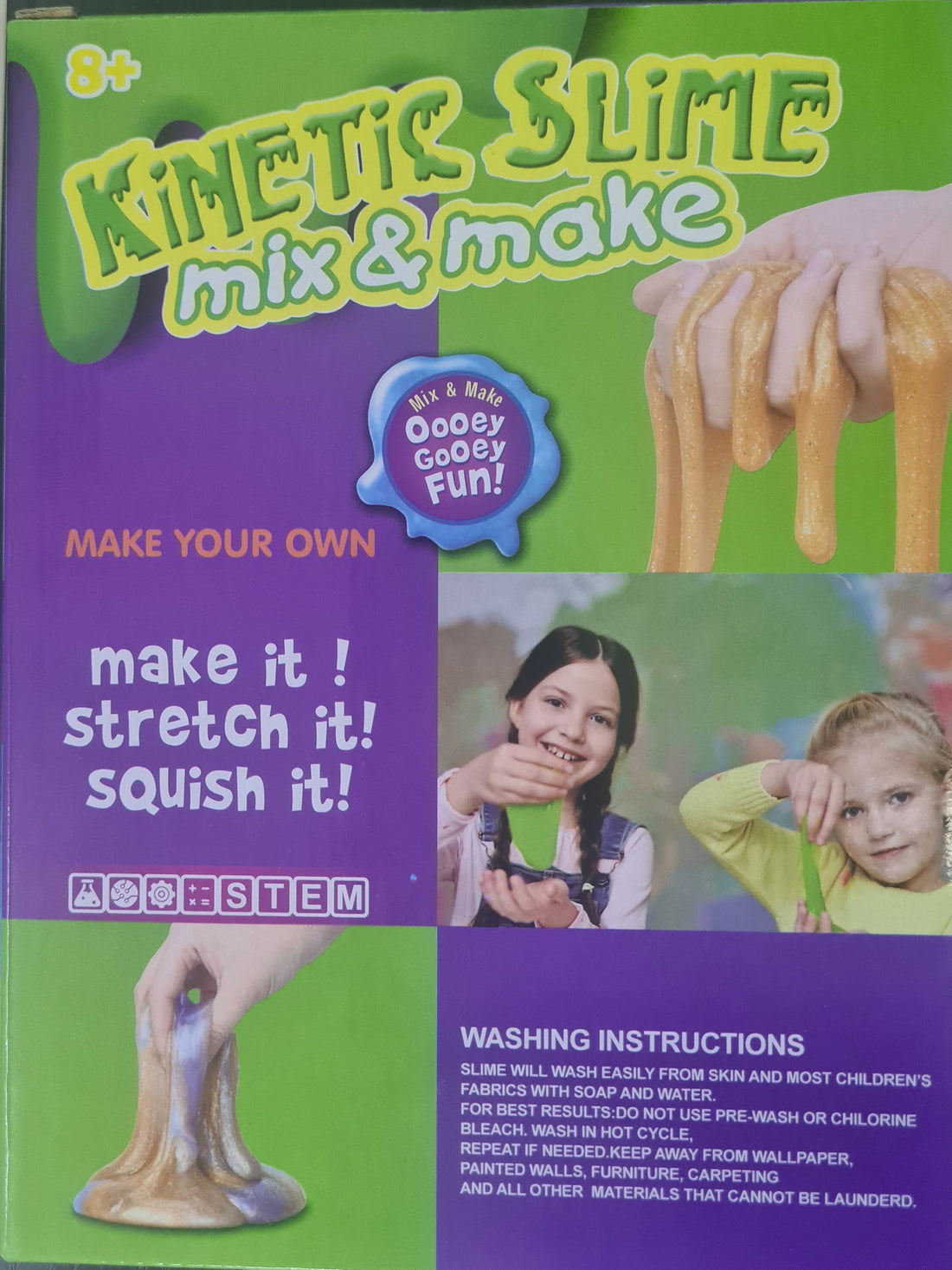 Kinetic Slime Mix & Make