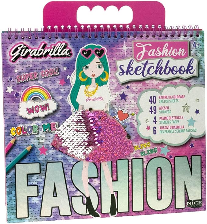 Girabrilla Fashion Sketch Book