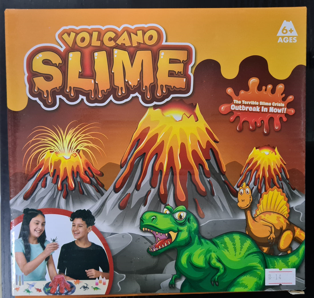 DIY Volcano Slime