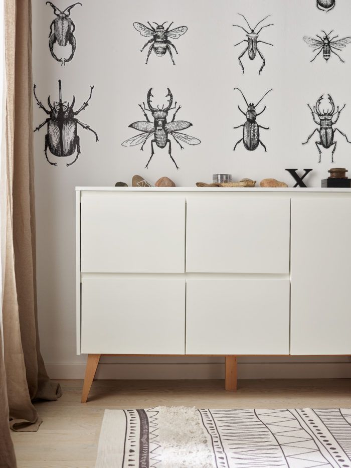 Pinio Swing 4 drawer + 1 Door Chest
