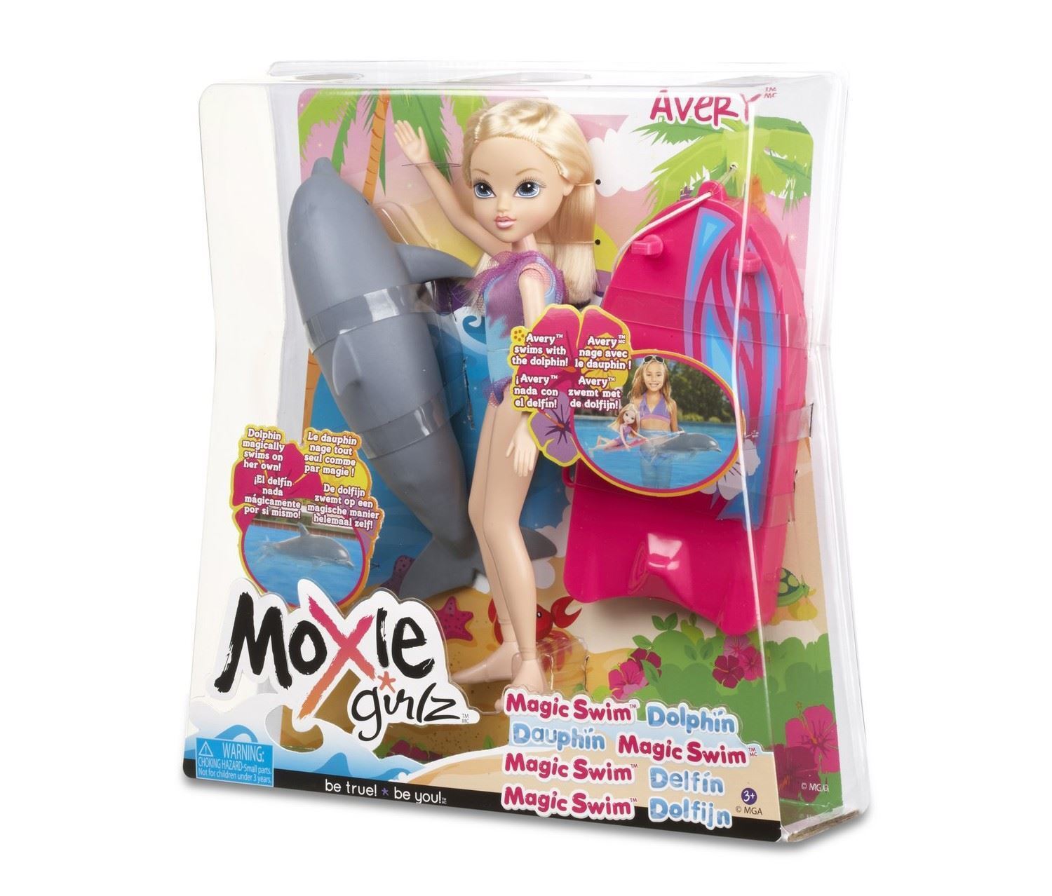 Moxie Girlz Magic Swim Dolphin Avery