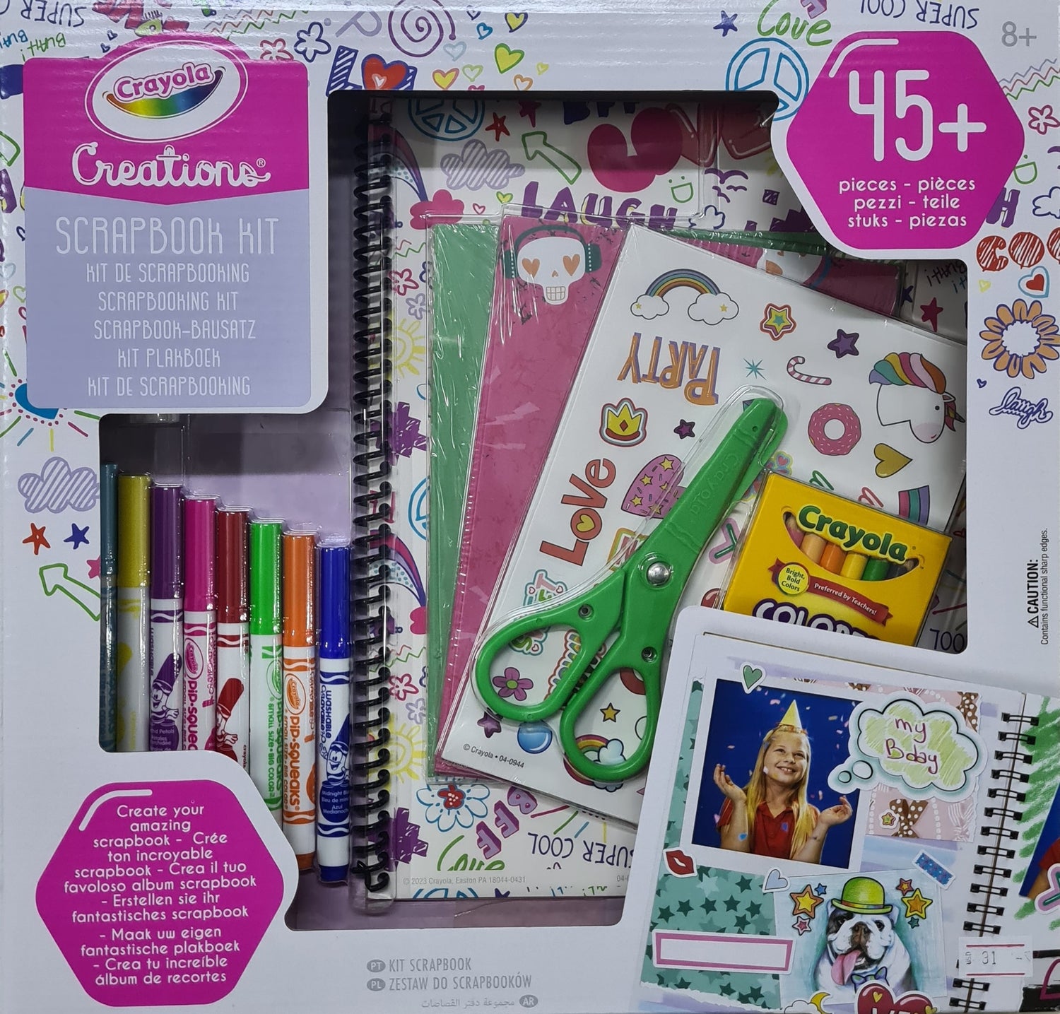 Crayola creations Scrap Book Kit