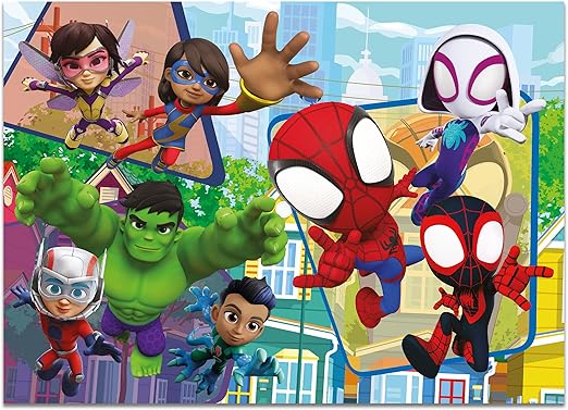 Marvel Puzzle Maxi Floor 4x48 Spidey