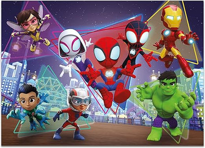 Marvel Puzzle Maxi Floor 4x48 Spidey