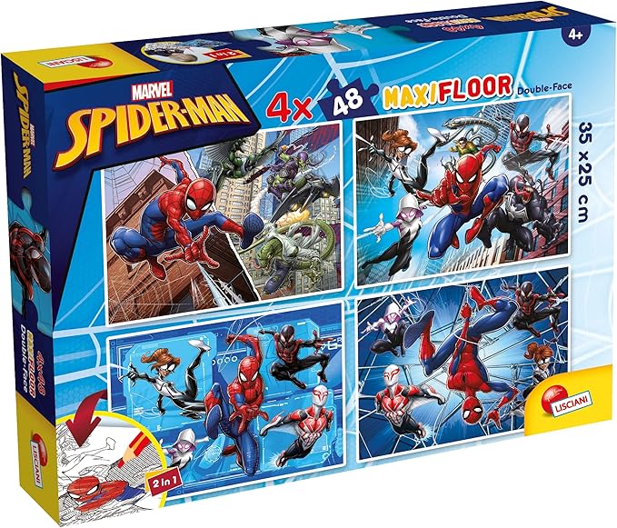 Marvel Puzzle Maxi Floor 4x48 Spiderman